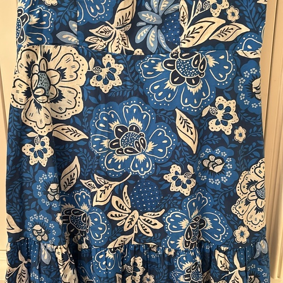 blue full of flowers farm rio dress! - Picture 3 of 8